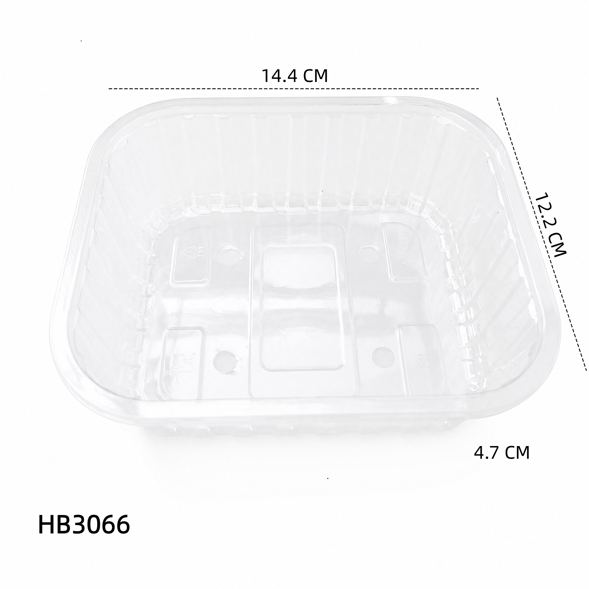 HB-3066 tray mass stock custom logo available